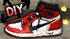 Nike Air Jordan 1 Retro 2003 Patent Leather Chicago Red White Size 7.