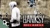 Banksy original Dismaland Cardboard Signed And Numbered + Mappa Banksy + Tiket